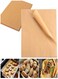 Silicone Oil Paper, 100pcs Double Sided High Temperature Resistant Non-stick Barbecue Paper, Food Pad Paper Cooking Paper Suitable for Baking Biscuits, Bread Cup Cakes, Air Fryer Steaming