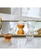 Box Kahwa Cup Set - Clear Glass, 6 Pieces