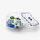 LocknLock 3.7L Square Airtight Food Container with Tray &ndash; BPA-Free, Microwave, Freezer, and Dishwasher Safe