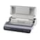 Fellowes Quasar E500 Electric Comb Binding Machine   A4   25-Sheet Electric Punch   500-Sheet Binding Capacity   White/Grey