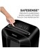 Fellowes LX85 12-Sheet, P4 Cross-Cut Home Office Paper Shredder with SafeSense