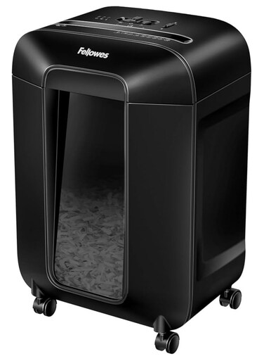 Fellowes LX85 12-Sheet, P4 Cross-Cut Home Office Paper Shredder with SafeSense