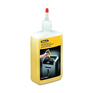 Fellowes Shredder Oil 355ml &ndash; Genuine Powershred Lubricant for Cross-Cut &amp; Micro-Cut Shredders