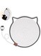 1pcs Cat Scratche Mat, Natural Cotton Rope Cat Scratch Pad, Round Horizontal Floor Cat Scratching Pads for Indoor Cats, Cat Furniture Protector for Wall, Couch, Carpets, Sofa