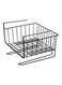 Houseware Under Shelf Basket Rack Black