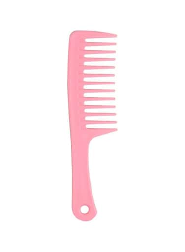 MasterLee Wide Tooth Detangling Comb - Pink