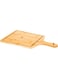 Bamboo Pizza Plate 40Cm X 26CmCh(1Cm Brown