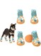 Dog Boots Paw Protector, 4Pcs Breathable Comfortable Dog Walking Boots Anti Slip Dog Shoes for Small Medium Dogs Boots Paw