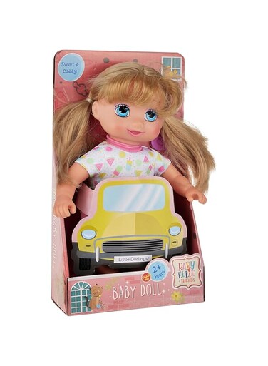 Hamleys Baby Ellie Long Hair Doll for 2+ Year Girl and Boy, 12-Inch Size