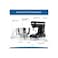 1000W Kitchen Stand Mixer, 4 Qt Stainless Steel Bowl, 3 Attachments (Whisk, Dough Hook, Beater), 8-S