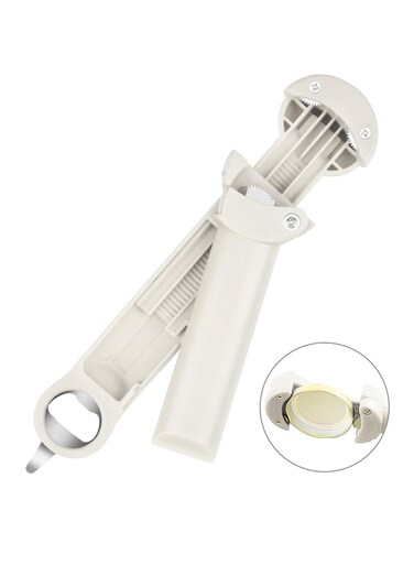 Multi-Functional Can and Bottle Opener for Seniors and Kids, Easy Grip Kitchen Tool for Weak Hands