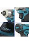 18V Cordless Impact Driver Kit with 2 Lithium Batteries, Charger, 17 Bits and Accessories