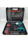 18V Cordless Impact Driver Kit with 2 Lithium Batteries, Charger, 17 Bits and Accessories