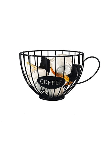 Capsule And Tea Bag Holder Black