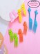 10 Pieces Cute Animals Food Fruit Fork Picks For Kids