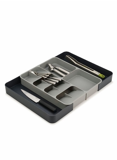 Kitchen Drawer Organizer Tray, Expandable Cutlery Drawer Trays for Storing Organizing Cutlery, Spoons, Cooking Utensils, Gadgets
