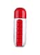 Dubai Gallery Water Bottle With Pill Organizer Red/Clear