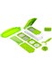 Dubai Gallery Vegetable And Fruit Slicer Set Green/White/Silver