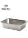 container, rectangular/stainless steel1.0 l