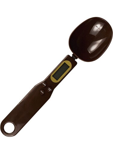 Spoon Scale Brown 23x2.5x5.5cm