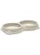 Moderna Double Smarty Bowl - Grey, XS -2 X 200ml
