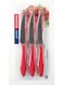 Presto Steak Knife 12Cm 6Pcs Red 29.5 X 12 X 1.8 Cm