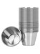 Artcome 30 Pack Stainless Steel Condiment Sauce Cups Great for Dipping and Portion Cups, 2.5 oz