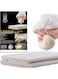 Premium Cheesecloth Grade 100(110x90cm), Unbleached 100% Organic Cotton Muslin Cloth for Straining, Cooking, Nut Milk, Labneh, Cold Brew, and Fine Filtering - Ultra Dense, Reusable &amp; Lint-Free
