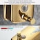 304 Stainless Steel Bathroom Soap Dispenser Simple Hotel Home Wall Mounted Manual Shower Fluid Bottle - 800ml Chrome