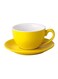 Coffee Cup And Saucer Set yellow
