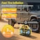 Xoopla 150PSI Car Air Compressor Power Supply 12V DC 180W/30L Tyre Inflator   With Dual Metal Motors &amp; Screen Digital Tire Pressure Detection Auto Shut Off LED Lighting for SUV, Truck, Car, Bike, Ball