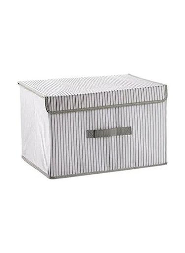 Closet Organizer Storage Box White/Grey