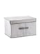 Closet Organizer Storage Box White/Grey
