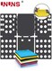 Clothes Folding Board,Adjustable T-Shirt Folding Board,Plastic Shirt Folder,High Toughness,Space Saving,Connect Firmly,Folding Clothes For Kids and Adults,Black