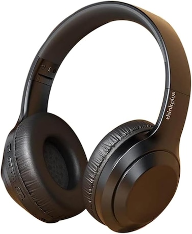 Lenovo thinkplus Headphones TH10 (Black), Wireless,