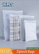 24 Pcs Travel Storage Bags, Hospital Bags Maternity Essentials Ziplock Bags Clothes Storage Organiser Pouches for Clothes Shoes Cosmetics(40 * 30cm)