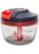 AtoZ Treasures Premium Manual Food Chopper &ndash; Sprint Chopper with 4 Ultra-Sharp Blades for Effortless Chopping and Slicing