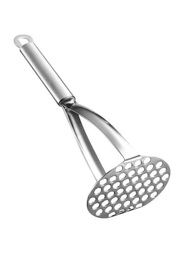 Oasisgalore Tools avocado masher kitchen masher potato press food pressing tool kitchen gadgets kitchen supplies potato masher potatoes masher for home garlic masher household Stainless steel
