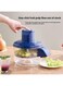 Compact Electric Vegetable Peeler with Powerful Peeling Performance