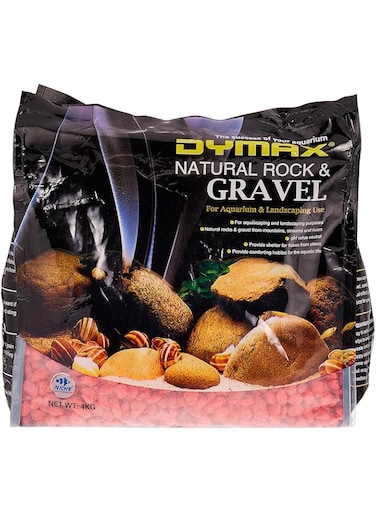 Dymax Aquarium Substrate Color Stones, Red, 4 kg