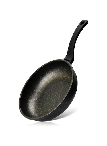Fissman Deep Frying Pan 24cm, Non Stick Aluminum Frypan 7.0cm Deep Grace Series, Induction Cookware   Ergonomic Bakelite Handle   for Cooking Omelette, Stir Frying