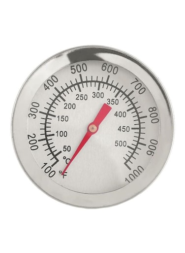 Oven And Grill Thermometer White/Black/Red 6cm