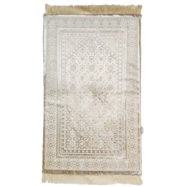 Museum Memory Foam Prayer Mat Dana. Velvet Comfortable Prayer Rug. Elegant Essential Design Sajadah with Foam.