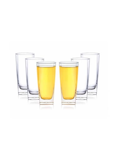 Home Sterling 6-Piece Highball Glass Tumbler Set 300ml - Clear