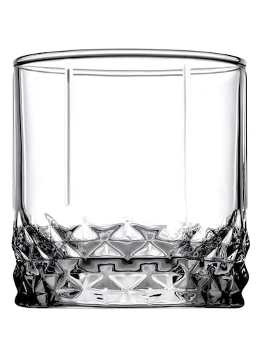 Pasabahce Valse Tumbler Set, 8.25 oz., 6-Pieces, Transparent
