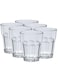 Drinking Glasses By Decor Works 12 Oz Acrylic Set of 6, Clear Tumbler Dishwasher Safe Unbreakable Cup Set Of 6