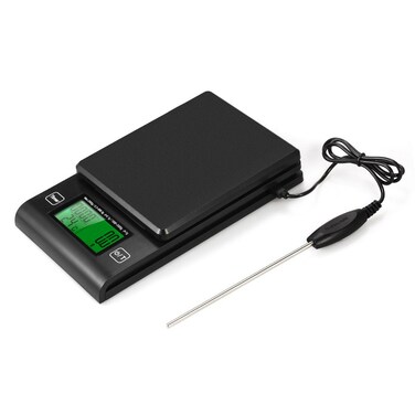 Digital Coffee Scale Multifunction with Timer Temperature Probe LCD Display multicolour