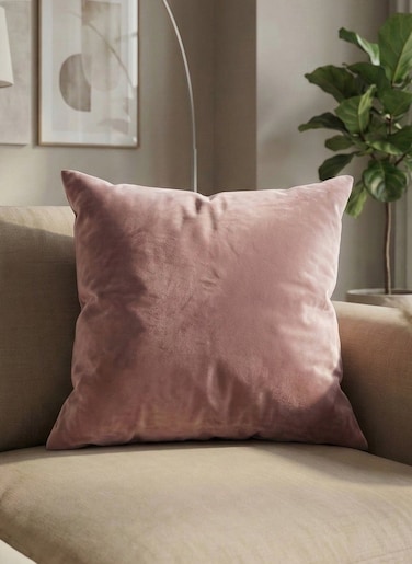 Home Set of 4 Velvet Cushion Covers &acirc;&euro;&ldquo; Soft Decorative Throw Pillow Covers for Sofa, Bed &amp; Chair with Invisible Zipper (4 Pack)