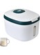 Rice Storage Container, Food Storage Containers with Lids Airtight, Storage Containers For Pantry, Food Container Bin with Measuring Cup, Pantry Storage Container for Storing Flour Cereal