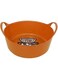 Tubtrugs Red Gorilla - Gorilla Tubs &amp; Recycled Black Tubs - Mini Shallow 5L -Orange